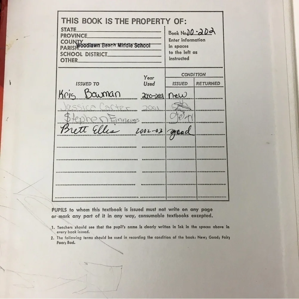 VINTAGE 1998 Geography Book The World and Its People National Geographic Society